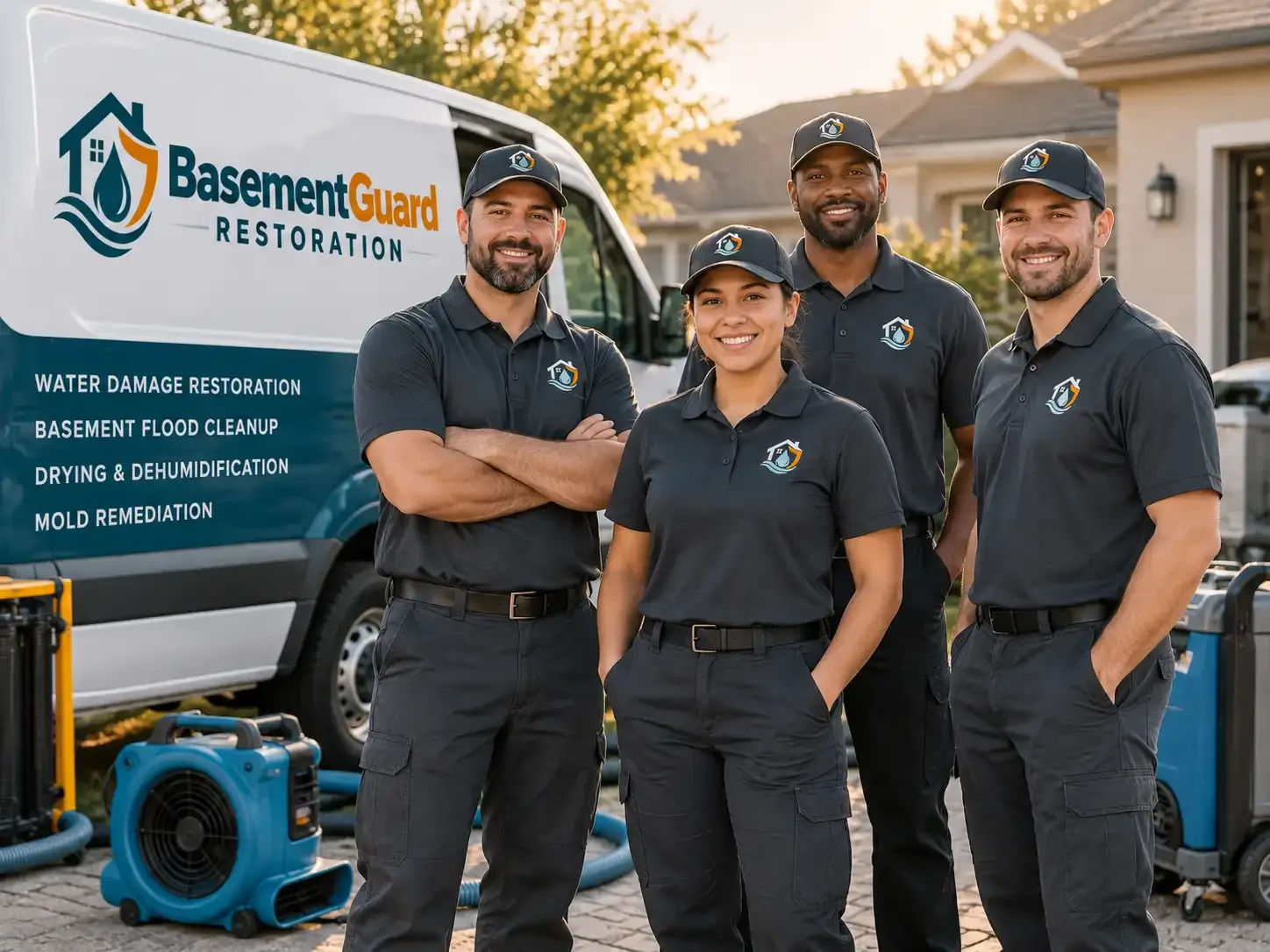 Basement Water Damage Restoration company in Prairie View, KS